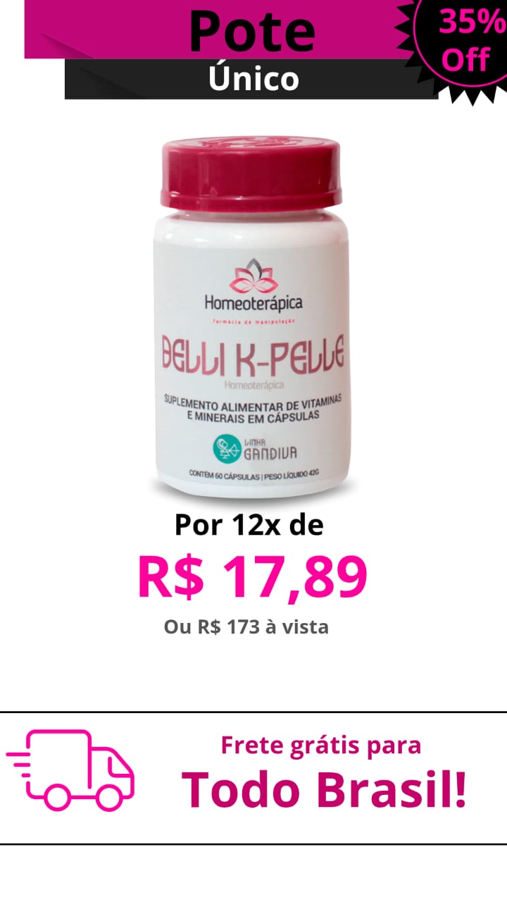 Kit de 1 frasco Belli K Pelle